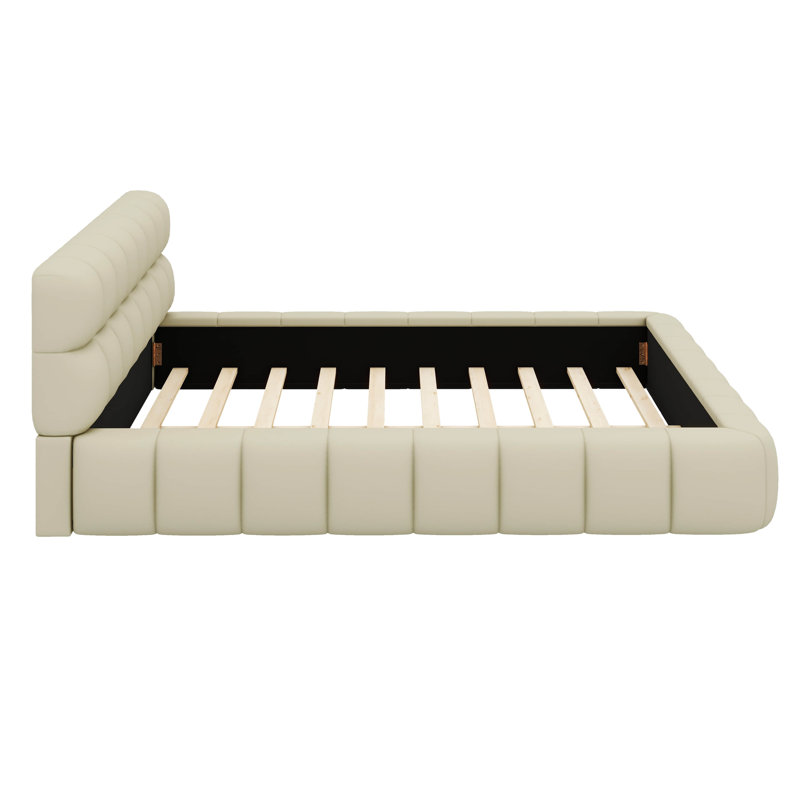 Latitude Run® Zeta Queen Size Upholstered Platform Bed with